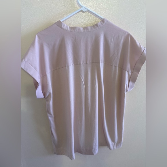 CALVIN KLEIN POCKET TEE top blouse light pink - Picture 3 of 12